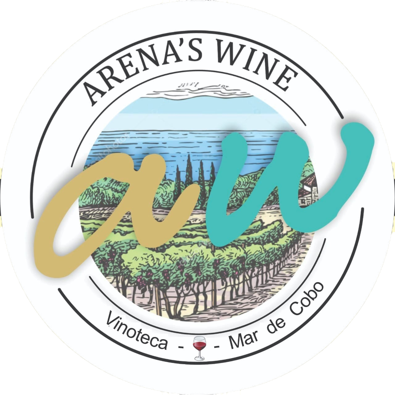 Arena's Wine Logo